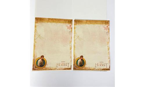 Papel de Carta Hobbit 2x